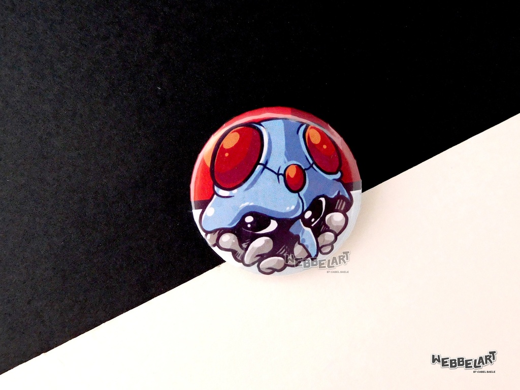 Button - Tentacruel - 38mm Badge - #073