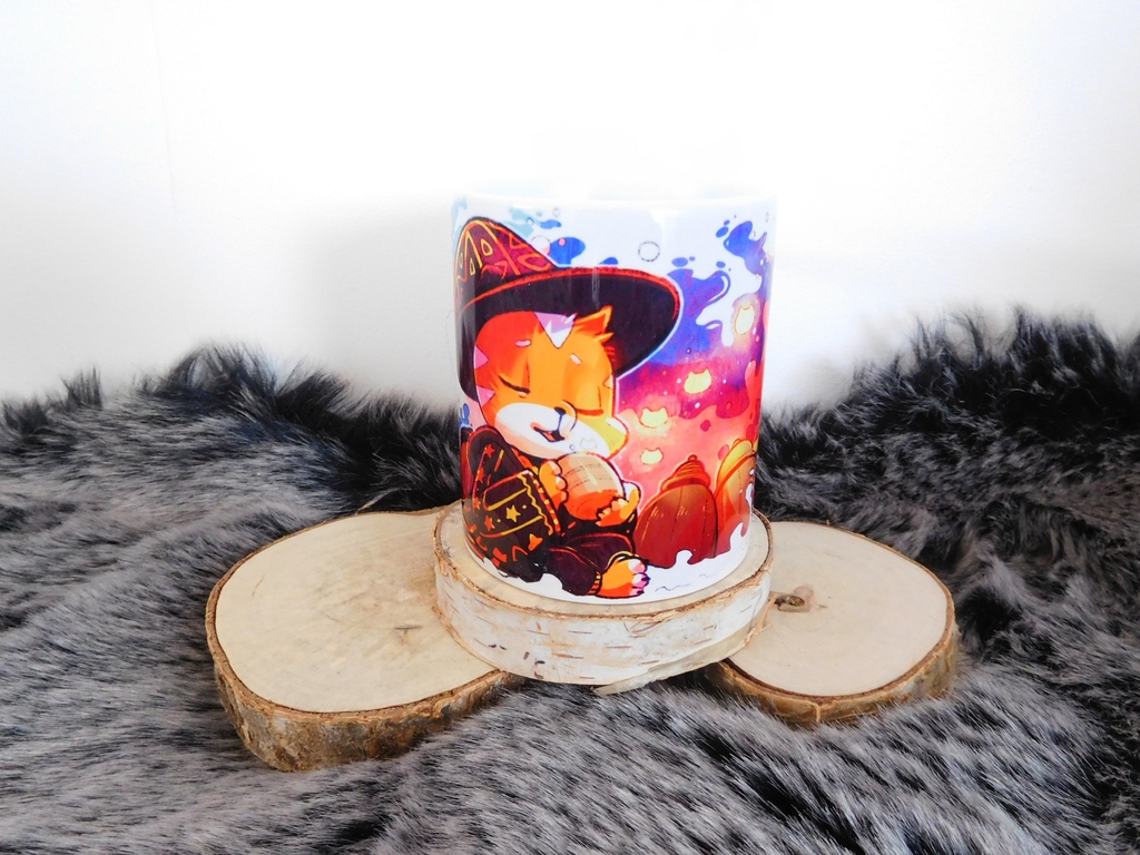 Mug Cosplay Kitty - Magical Wizard - Webbelart