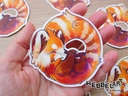 Red Panda Vinyl Sticker