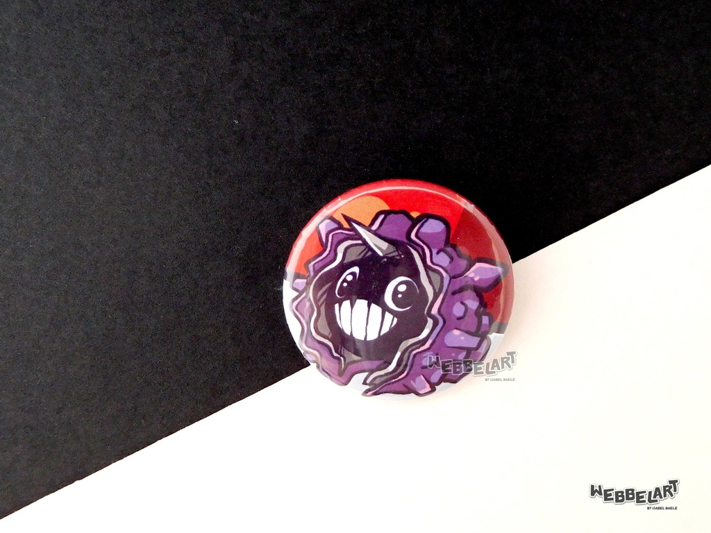 Button - Cloyster - 38mm Badge - #091