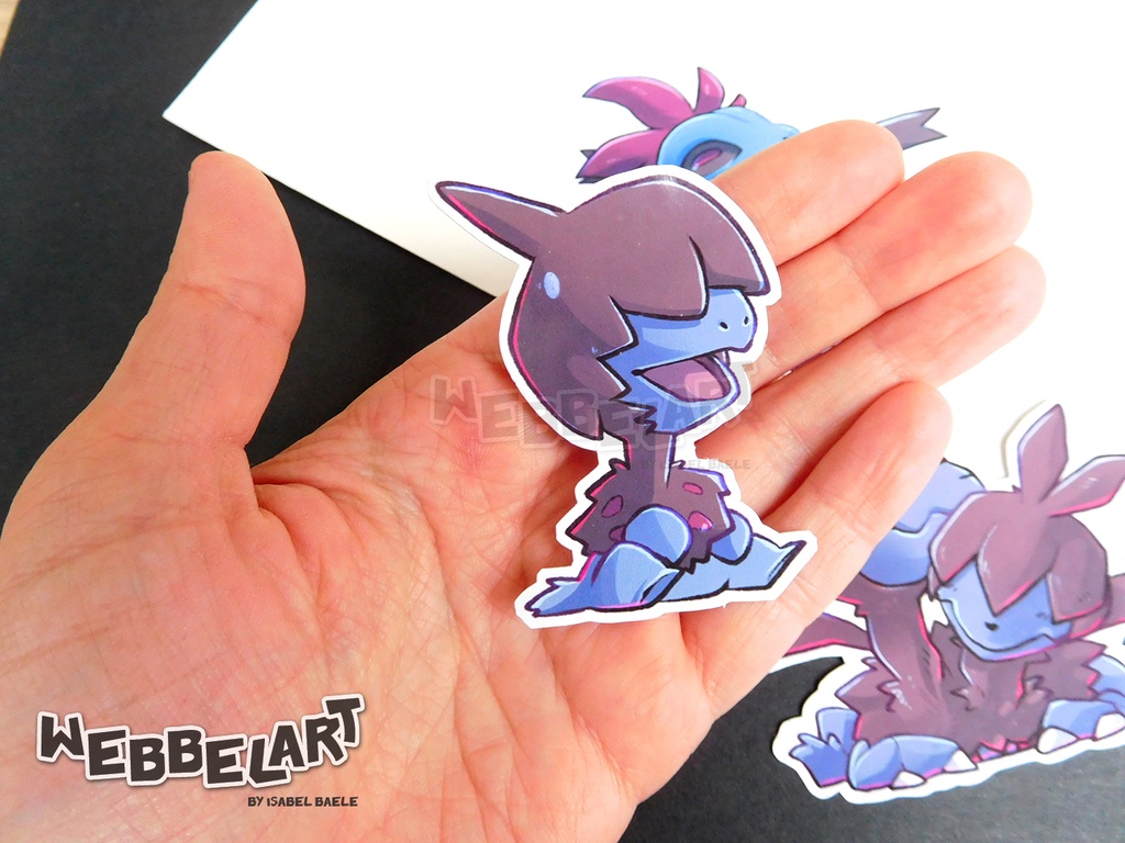 Pokemon Deino Sticker