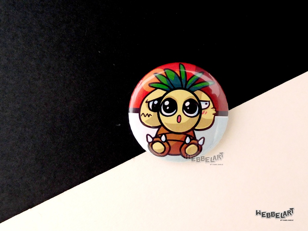 Button - Exeggutor - 38mm Badge - #103