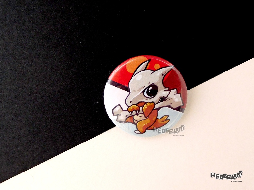 Button - Marowak - 38mm Badge - #105