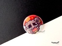 Button - Weezing - 38mm Badge - #110
