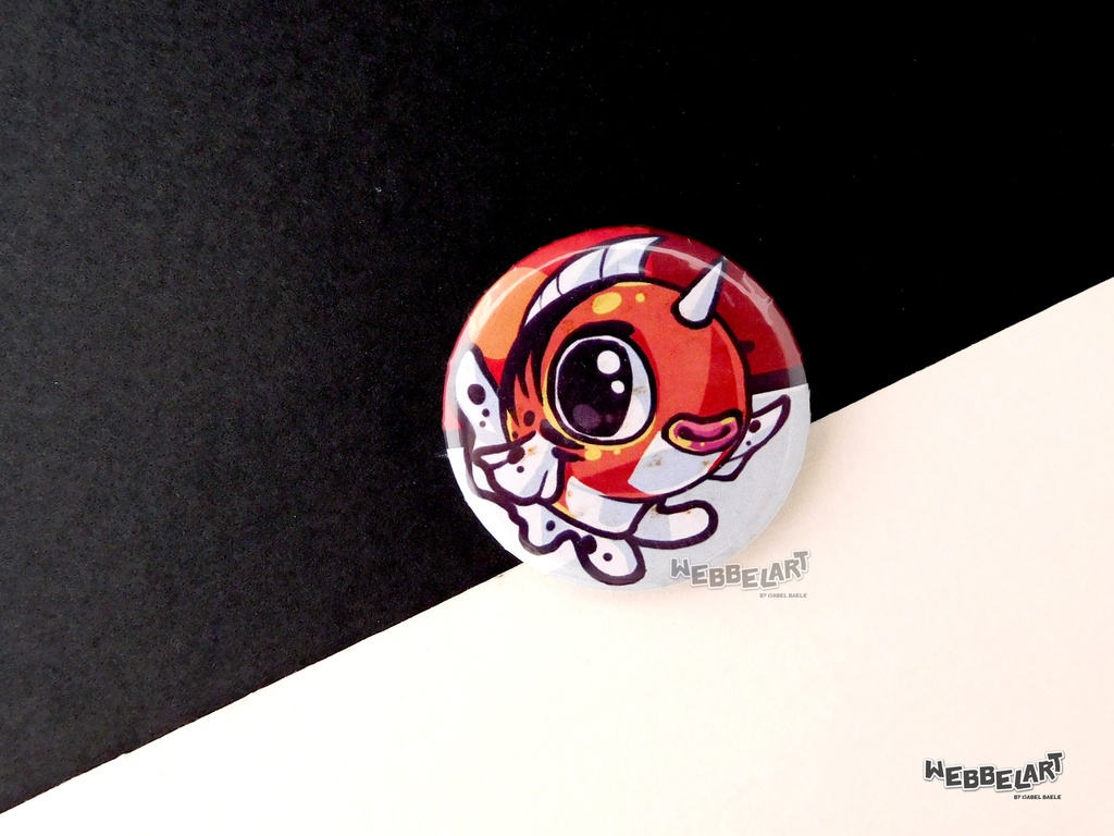Button - Seaking - 38mm Badge - #119 (Button)