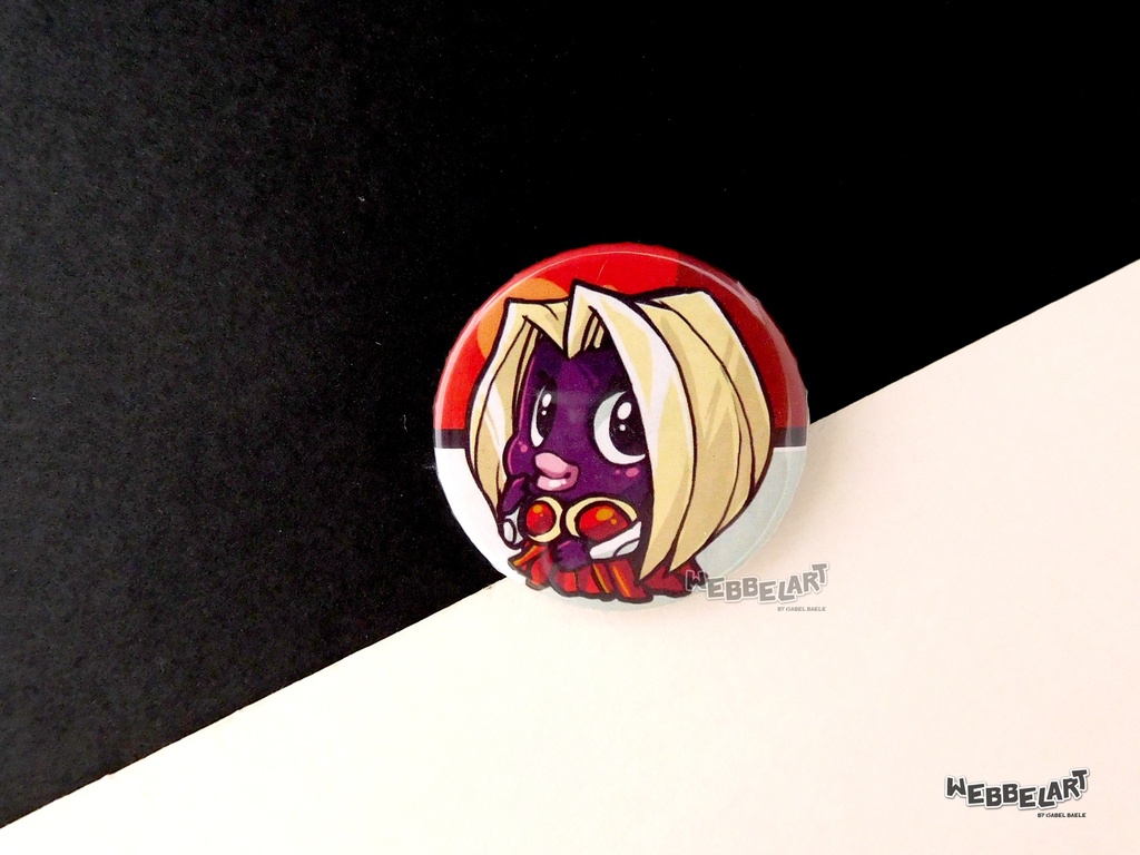 Button - Jinx - 38mm Badge - #124 (Button)