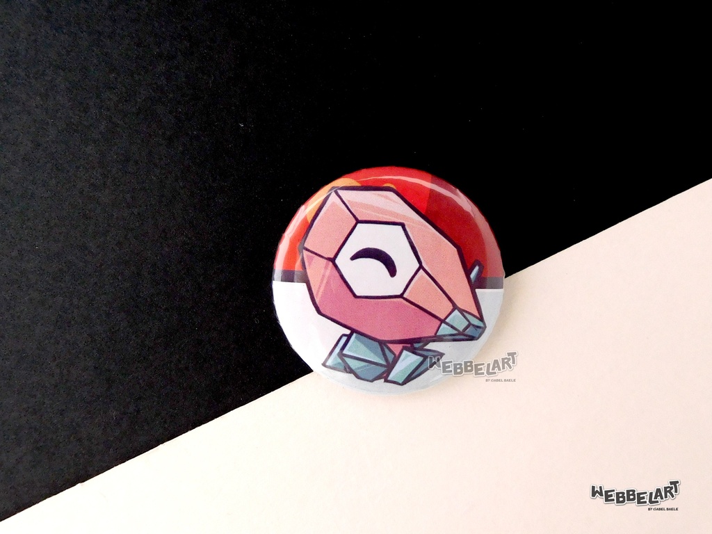 Button - Porygon - 38mm Badge - #137 (Button)