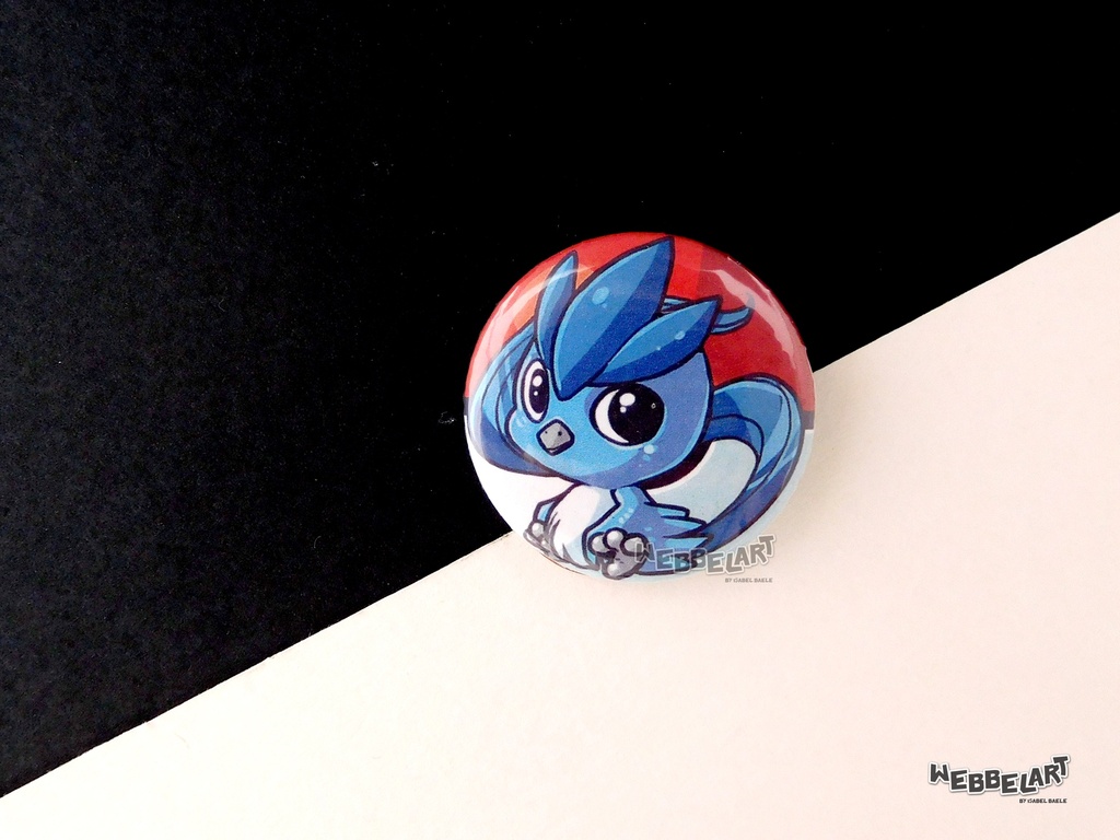 Button - Articuno - 38mm Badge - #144 (Button)