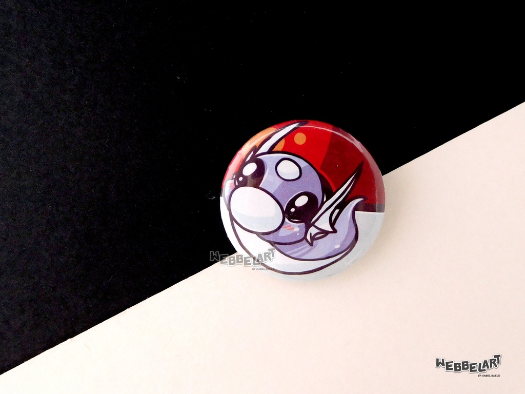 Button - dratini - 38mm Badge - #147 (Button)
