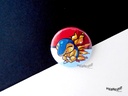 Button - Cyndaquil - 38mm Badge - #155