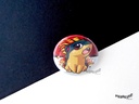 Button - Typhlosion - 38mm Badge - #157