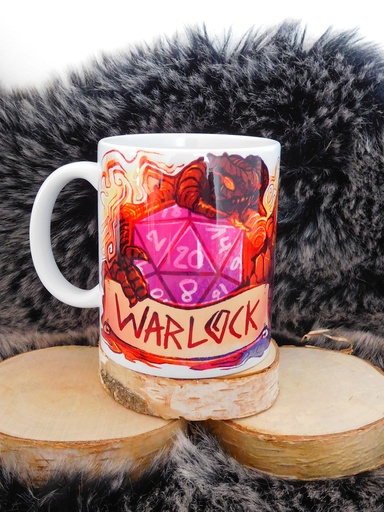 Warlock - RPG Collection - DND mug - Webbelart   