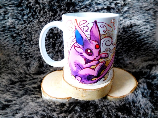 Mug Pokémon Espeon - Eeeveelution - Webbelart