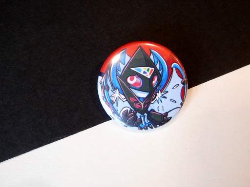 Button - Necrozma Dawn Wings - 38mm Badge - #800