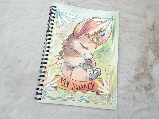 Notebook - My Journey - Royal Bunny