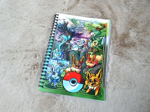 Notebook - Eeveelutions - Pokemon Fanart