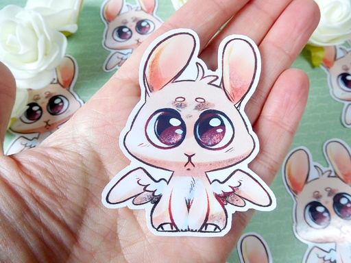 Little Angel Bunny - Sticker 