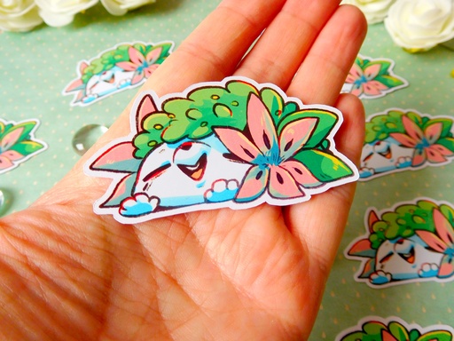 Pokemon Lazy Shaymin - Sticker