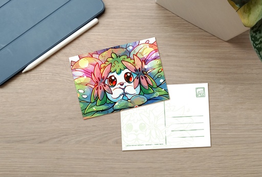 Postcard - Pokemon Shaymin - Limited Edition