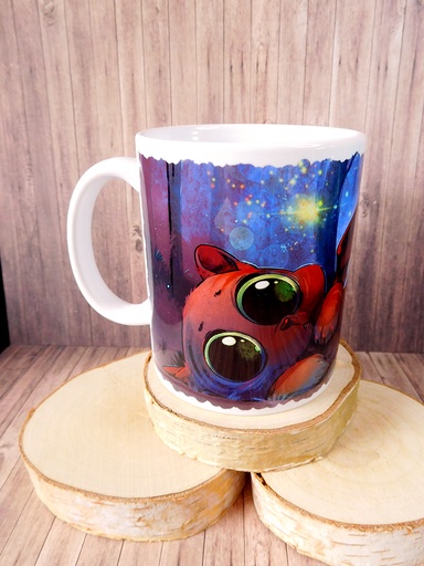 Dragon Kitty - Mug - Webbelart - WEBSHOP EXCLUSIVE