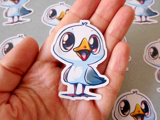 Cute Seagull - Sticker