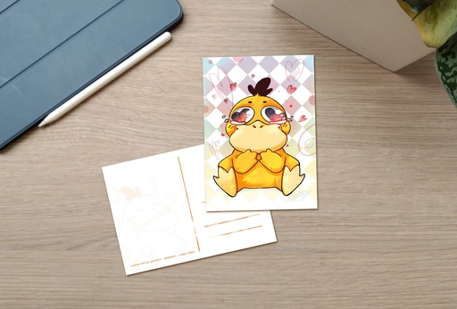 Postcard - Psyduck - Limited Edition