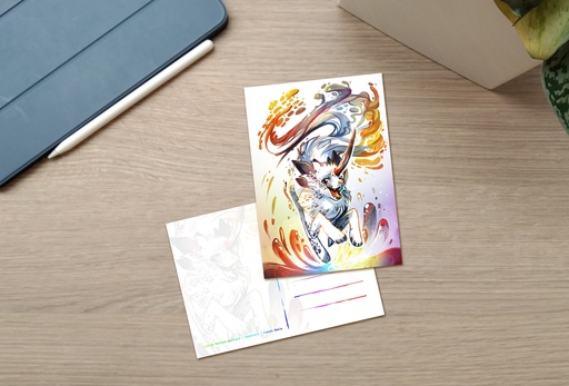 Postcard - Colorful Demon - Limited Edition