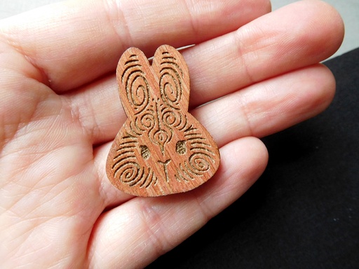 Bunny - Wooden Pin