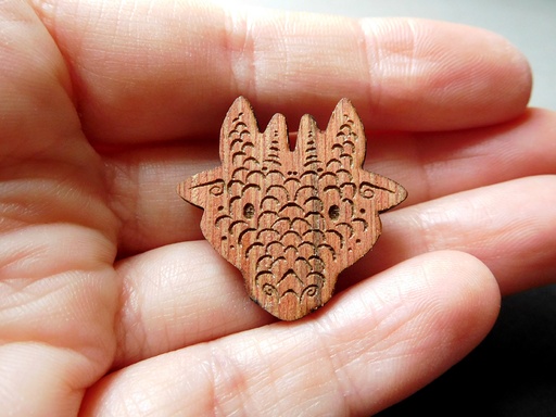 Dragon - Wooden Pin