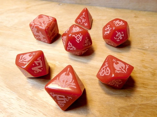 Dice Set - Barbarian - B-GRADE
