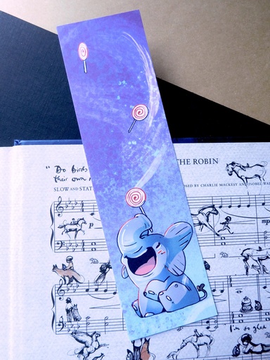 Bookmark - Lollipop Elephant