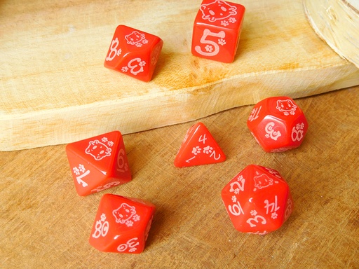 Dice Set - Kitty Cat