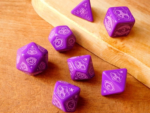 Dice Set - Demon Cat