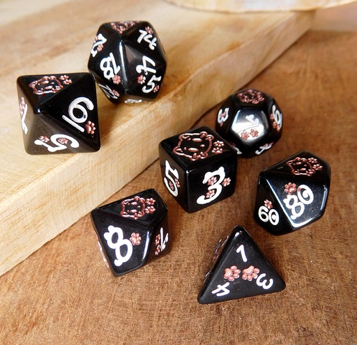 Dice Set - Kitty