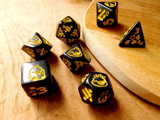 Dice Set - Yellow Duck