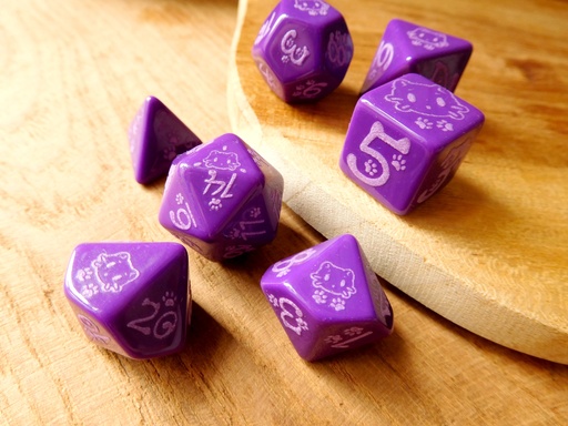 Dice Set - Kitty Cat