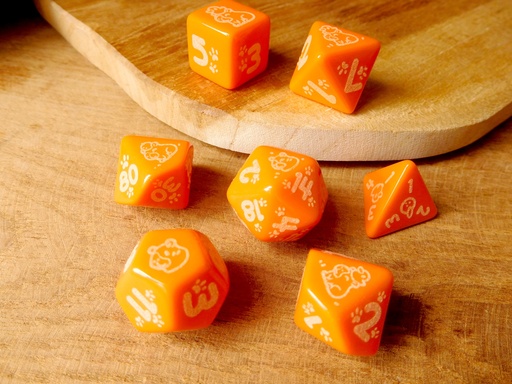 Dice Set - Capybara 