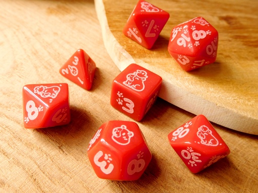 Dice Set - Capybara
