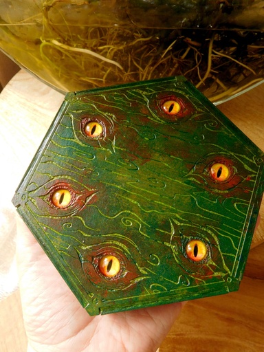 Dice Tray - Mossy Mimic