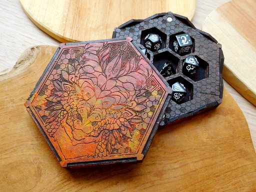Dice Tray - Fireblast Dragon