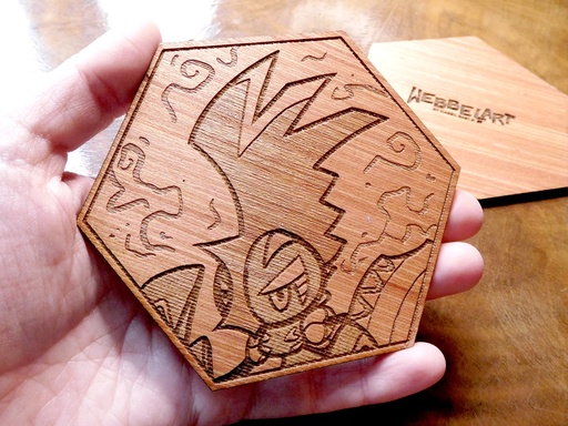 Wooden Coaster - Tapu Coco