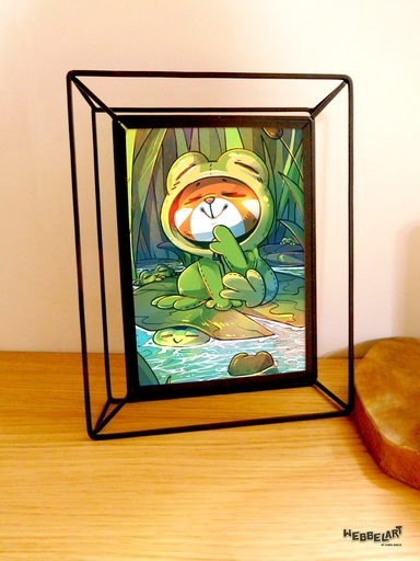 Artprint - Frog Kitty