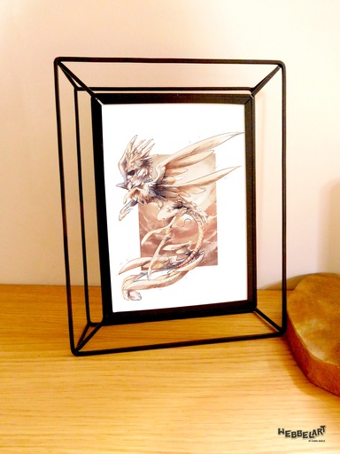 Artprint - Angel Dragon