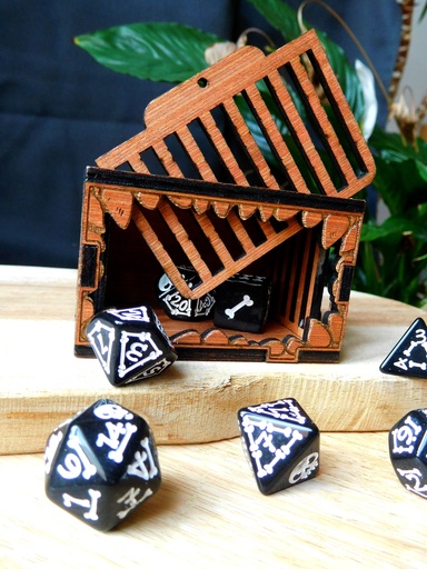 Dice Jail - Wood Mimic