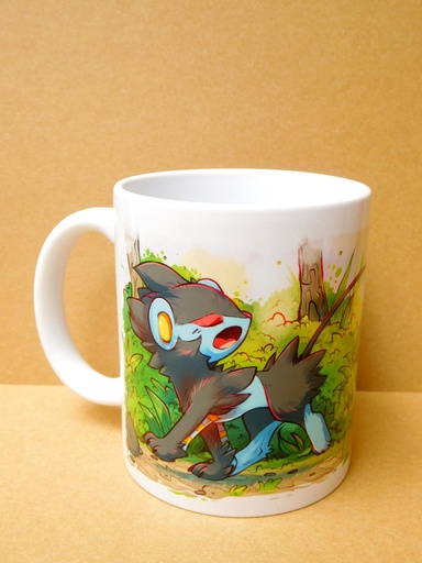 Mug Pokémon Luxray Family