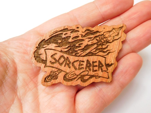 Sorcerer - Wooden Pin