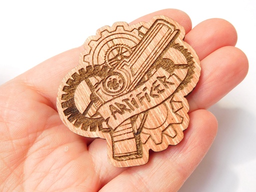 Artificer - Wooden Pin
