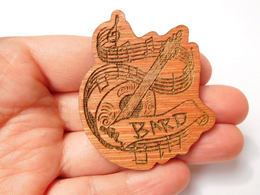 Bard - Wooden Pin
