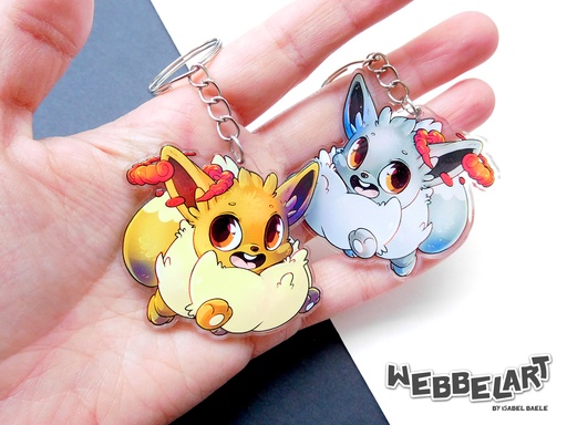 Pokemon Gigantamax Eevee - Acrylic keychain