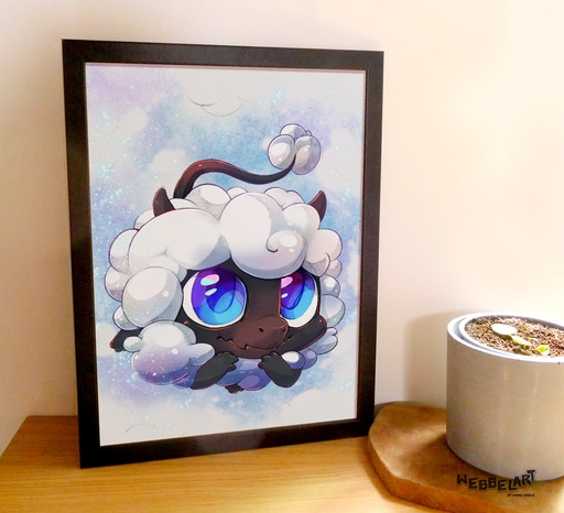 A3 Print Cloud Dragon